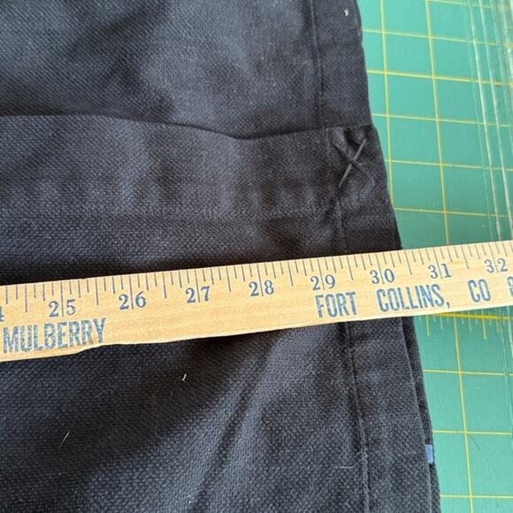 Blue by Pronto Uomo Mens 2-Button Black Blazer Jacket 100% Cotton Pockets XXL - Picture 7 of 7